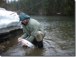 Ross with a Spring Steelie